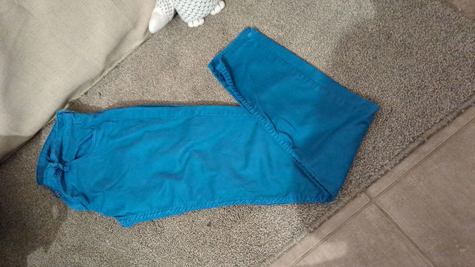Jeans femme bleu le temps des cerises